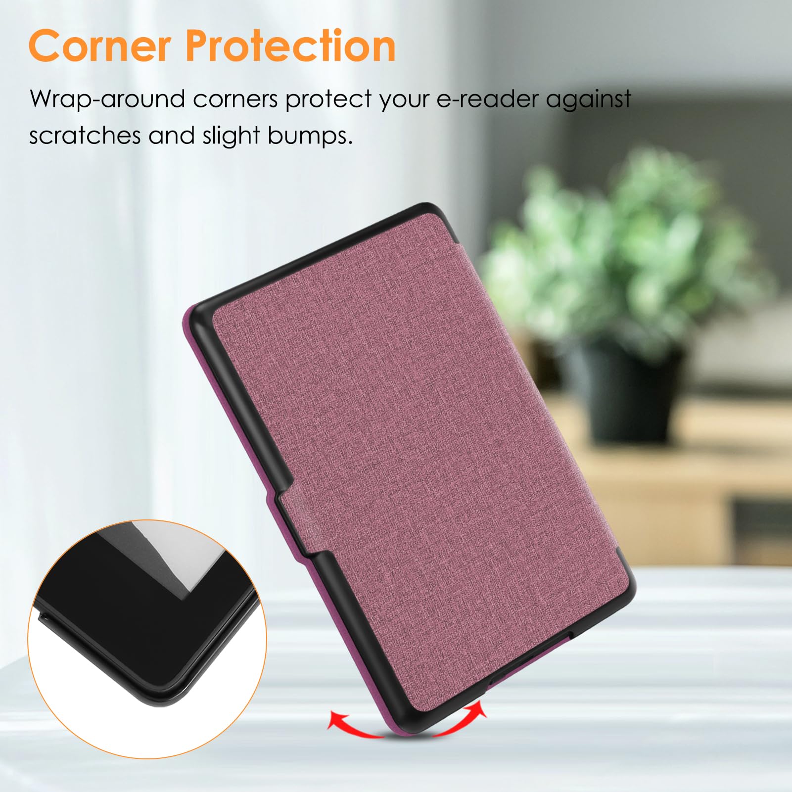 Foto 8 pulgar | Funda Fintie Slimshell Para Kindle Paperwhite De 6,8 Pulgadas (11.ª Generación) - Venta Internacional.