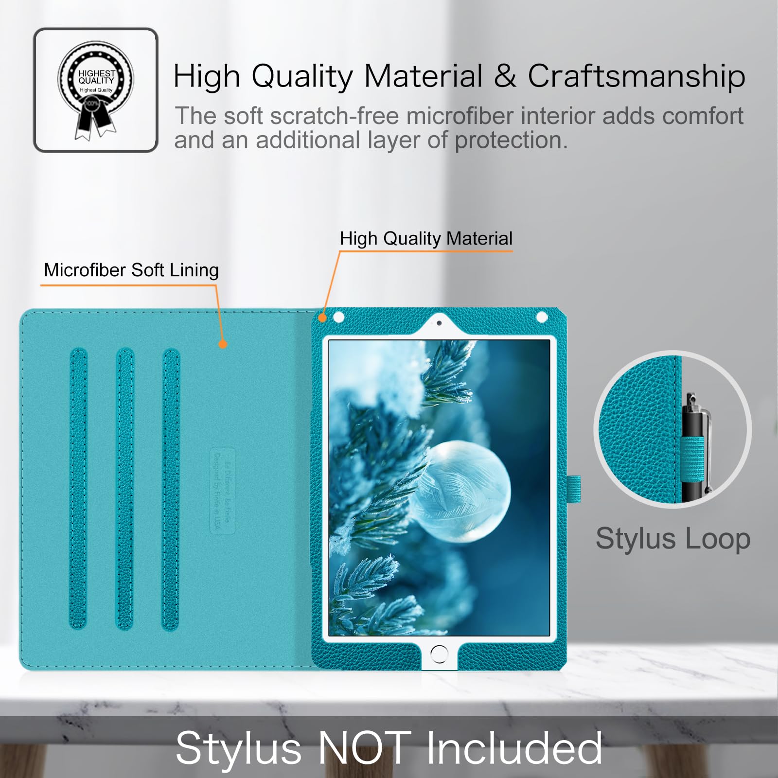 Foto 6 | Funda Fintie Para Ipad De 6.ª Y 5.ª Generación, Ipad Air 2/air 1 De 9,7 Pulgadas - Venta Internacional.