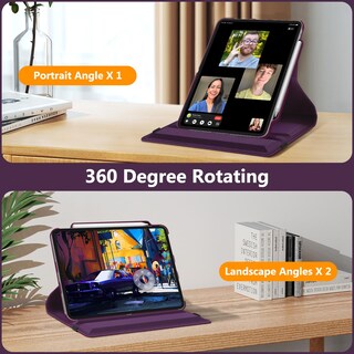 Foto 3 | Funda Giratoria Fintie Para Ipad Pro De 13 Pulgadas (m4) 2024 Con Lápiz - Venta Internacional.