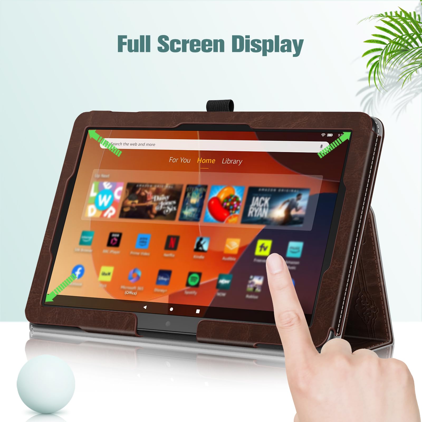 Foto 8 pulgar | Funda Tipo Folio Fintie Para Tablet Amazon Fire Hd 10/10 Plus - Venta Internacional.