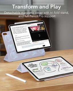 Foto 3 | Funda Esr Para Ipad Air M3/m2 De 11 Pulgadas (2025/2024), Color Morado Claro - Venta Internacional.