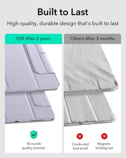 Foto 5 | Funda Esr Para Ipad Air M3/m2 De 11 Pulgadas (2025/2024), Color Morado Claro - Venta Internacional.