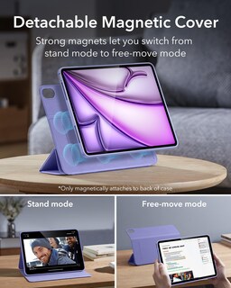 Foto 4 | Funda Esr Para Ipad Air De 13 Pulgadas (2025/2024) Con Soporte Para Lápices P - Venta Internacional.