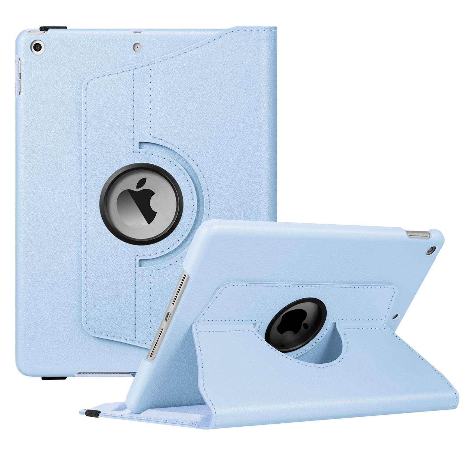 Foto 1 | Funda Giratoria Fintie Para Ipad De 9ª, 8ª Y 7ª Generación De 10,2 Pulgadas, Color Azul Cielo - Venta Internacional.