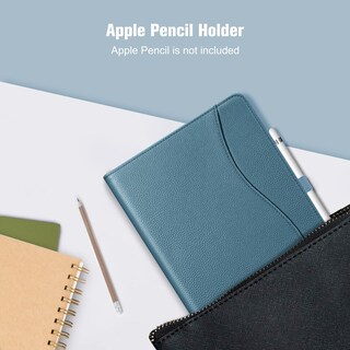 Foto 6 | Funda Fintie Para Ipad 9ª, 8ª Y 7ª Generación De 10,2 Pulgadas Con Soporte, Color Azul Océano - Venta Internacional.