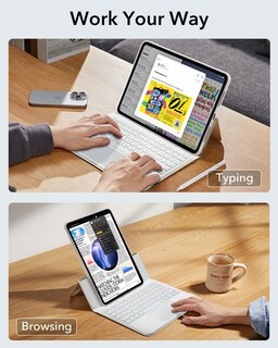 Foto 3 | Funda Con Teclado Esr Ascend Para Ipad Pro 11 2024 Con Panel Táctil - Venta Internacional.