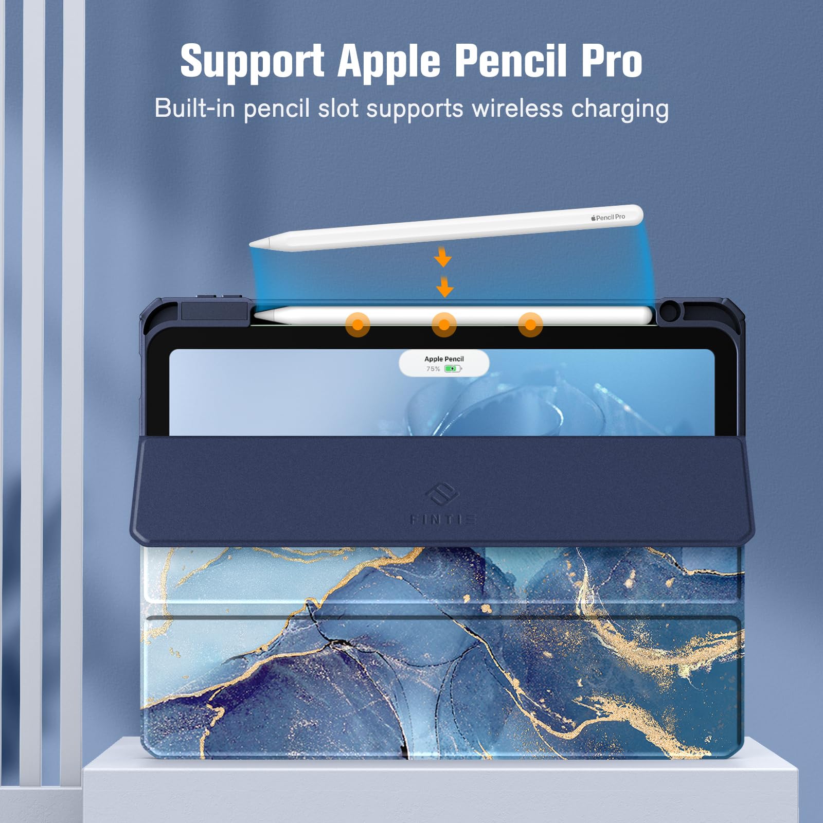 Foto 8 pulgar | Funda Fintie Hybrid Slim Para Ipad Air De 11 Pulgadas M3 (2025) /m2 (2024) - Venta Internacional.