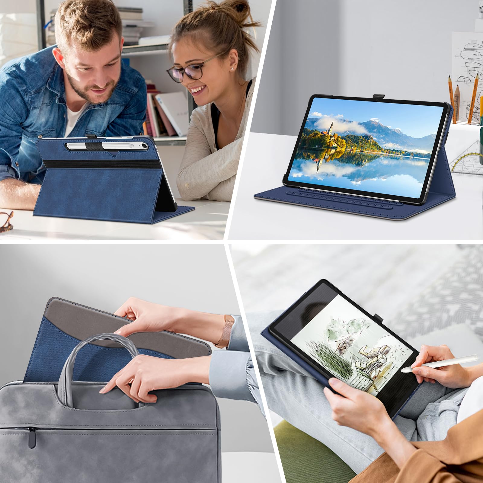 Foto 8 pulgar | Funda Fintie Para Samsung Galaxy Tab S10 Fe/ S9 Fe 5g 10.9 - Venta Internacional.