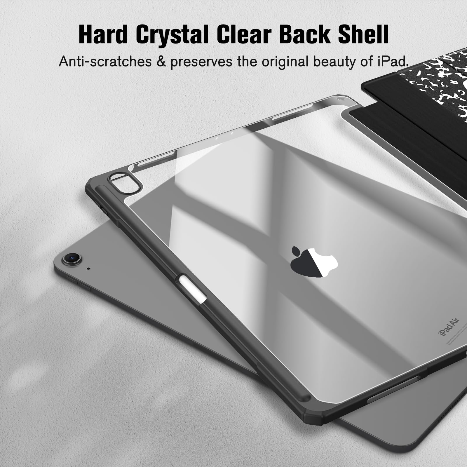 Foto 6 pulgar | Funda Fintie Hybrid Slim Para Ipad Air De 13 Pulgadas (m3) 2025, (m2) 2024 - Venta Internacional.