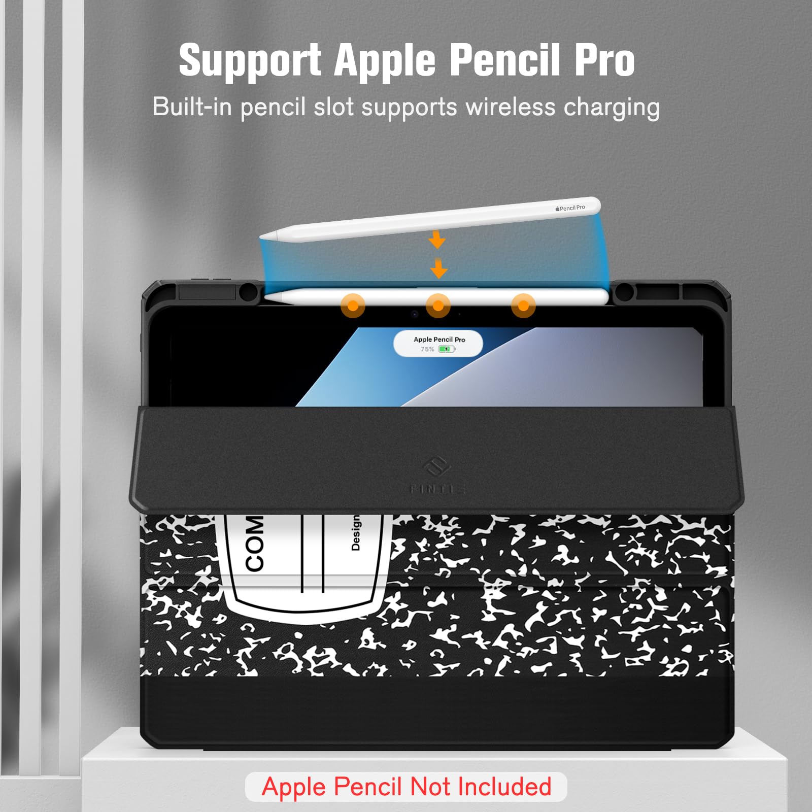 Foto 7 pulgar | Funda Fintie Hybrid Slim Para Ipad Air De 13 Pulgadas (m3) 2025, (m2) 2024 - Venta Internacional.