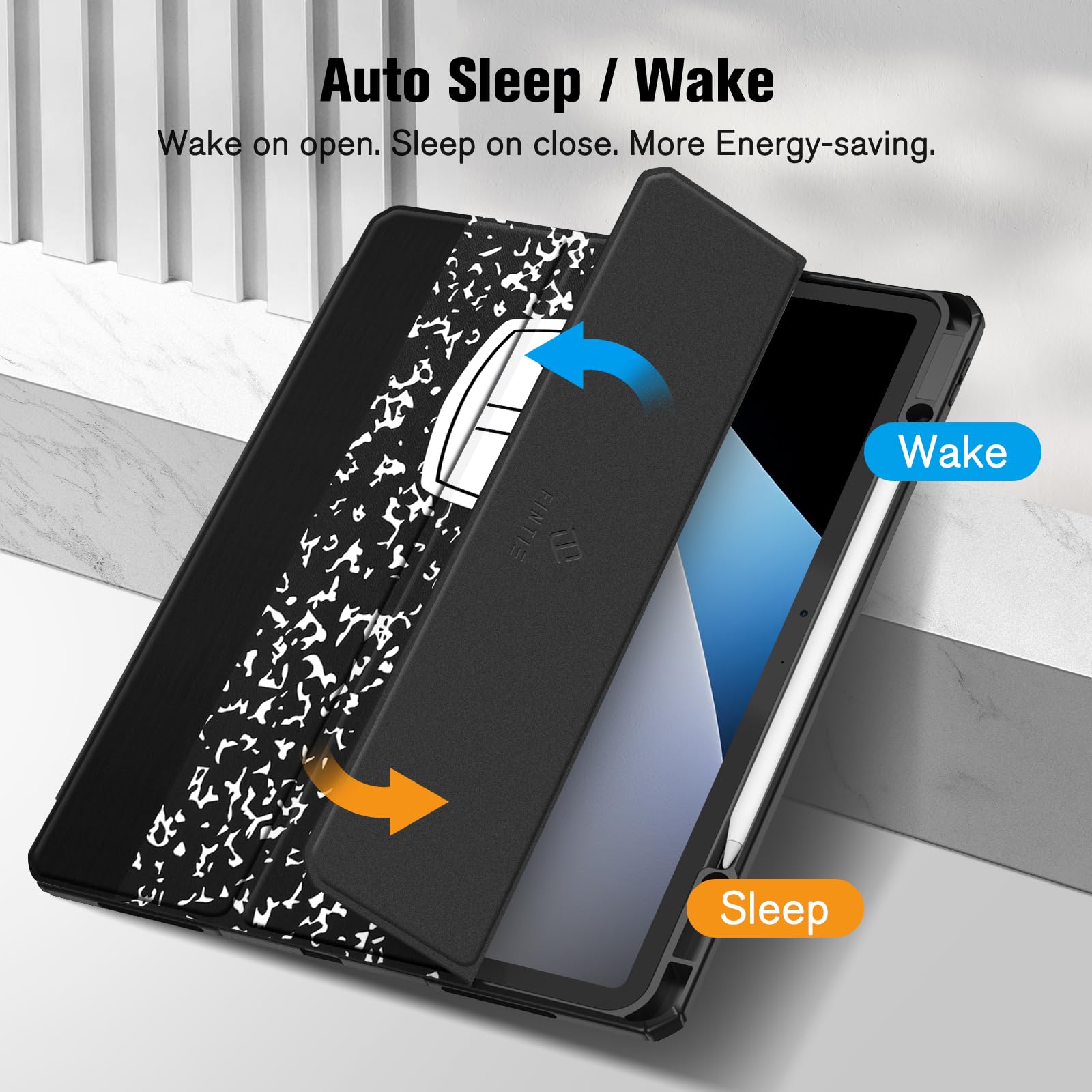 Foto 8 pulgar | Funda Fintie Hybrid Slim Para Ipad Air De 13 Pulgadas (m3) 2025, (m2) 2024 - Venta Internacional.