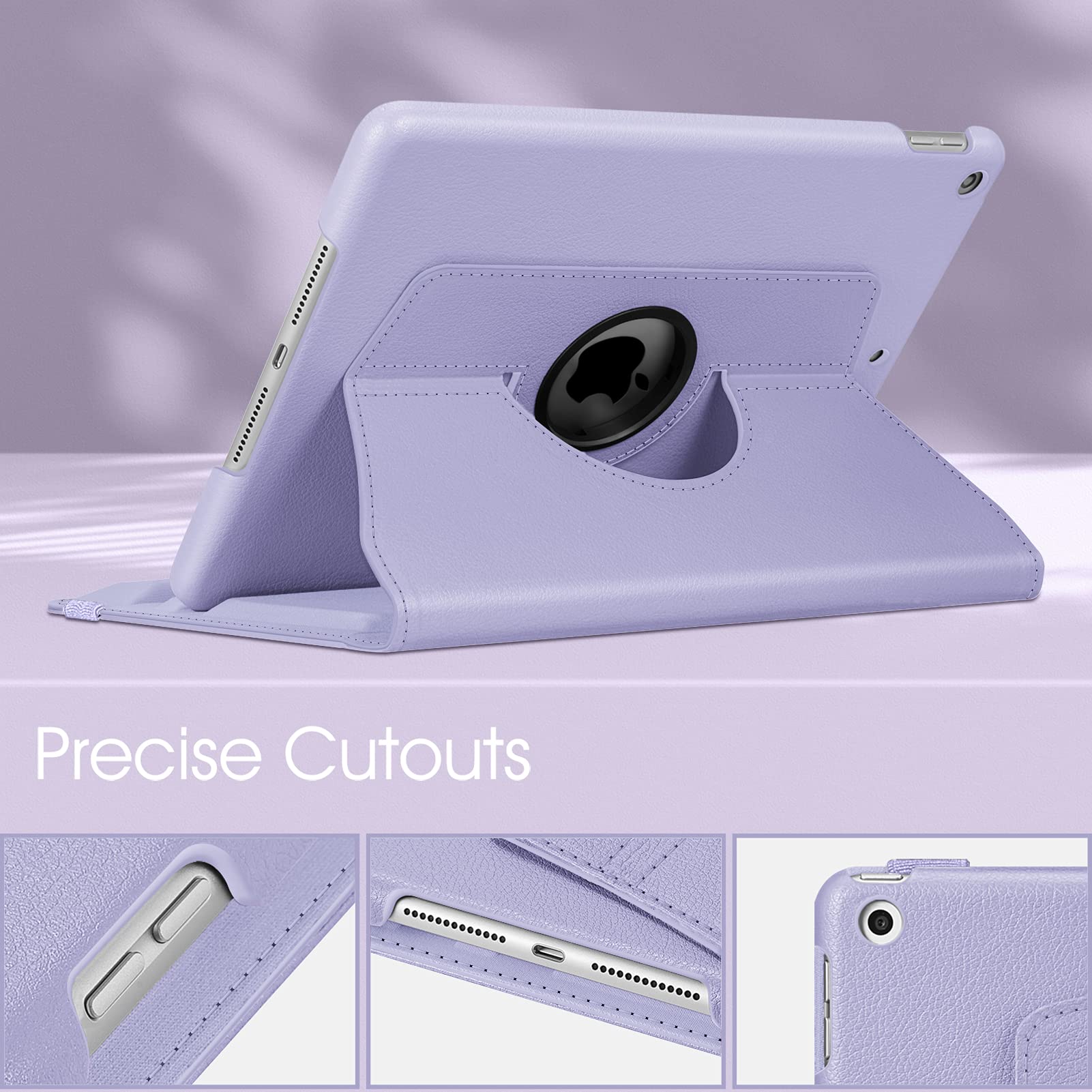 Foto 6 | Funda Giratoria Fintie Para Ipad De 9ª, 8ª Y 7ª Generación De 10,2 Pulgadas, Color Lila P - Venta Internacional.