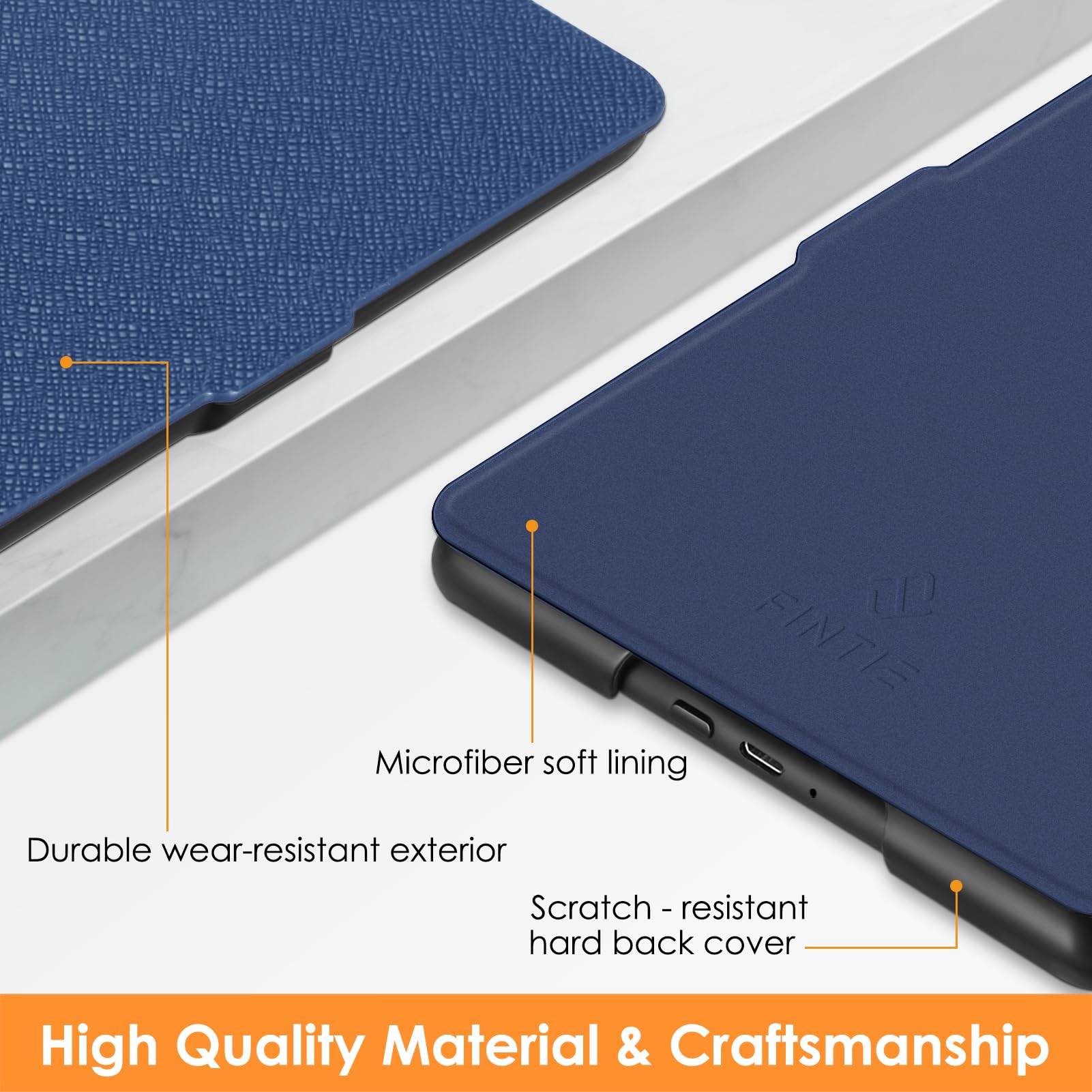 Foto 4 pulgar | Funda Fintie Slimshell Para Kindle Paperwhite 6.8 - Venta Internacional.