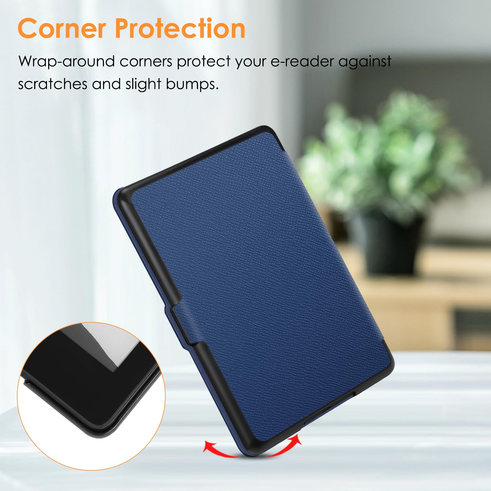 Foto 7 pulgar | Funda Fintie Slimshell Para Kindle Paperwhite 6.8 - Venta Internacional.