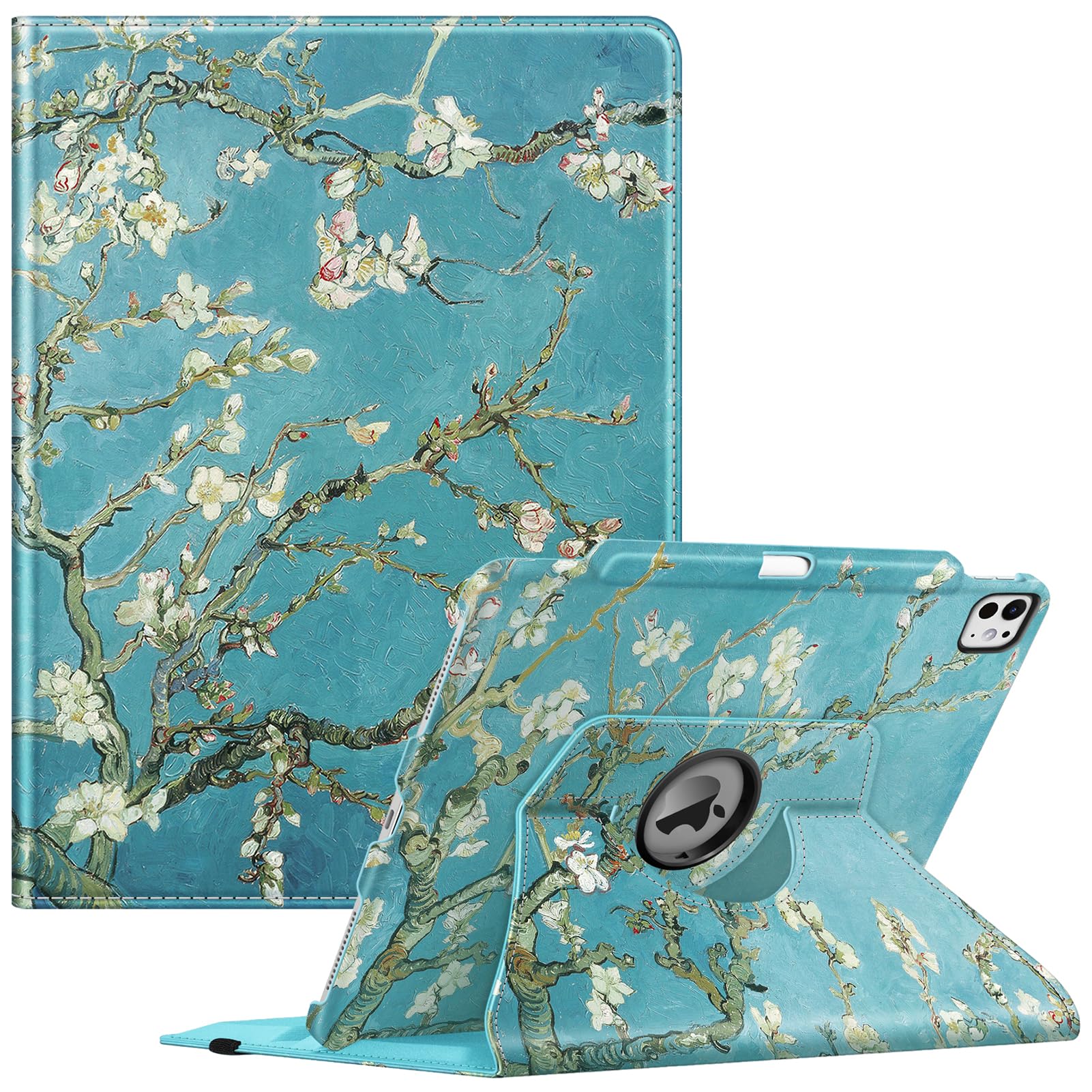 Foto 1 | Funda Giratoria Fintie Para Ipad Pro De 13 Pulgadas (m4) 2024 Con Lápiz - Venta Internacional.