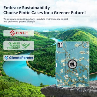 Foto 2 | Funda Giratoria Fintie Para Ipad Pro De 13 Pulgadas (m4) 2024 Con Lápiz - Venta Internacional.