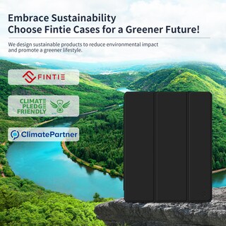 Foto 2 | Funda Fintie Hybrid Slim Para Ipad Air De 13 Pulgadas (m3) 2025, Color Negro - Venta Internacional.