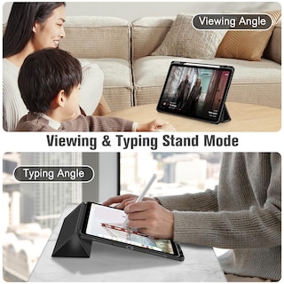 Foto 4 | Funda Fintie Hybrid Slim Para Ipad Air De 13 Pulgadas (m3) 2025, Color Negro - Venta Internacional.