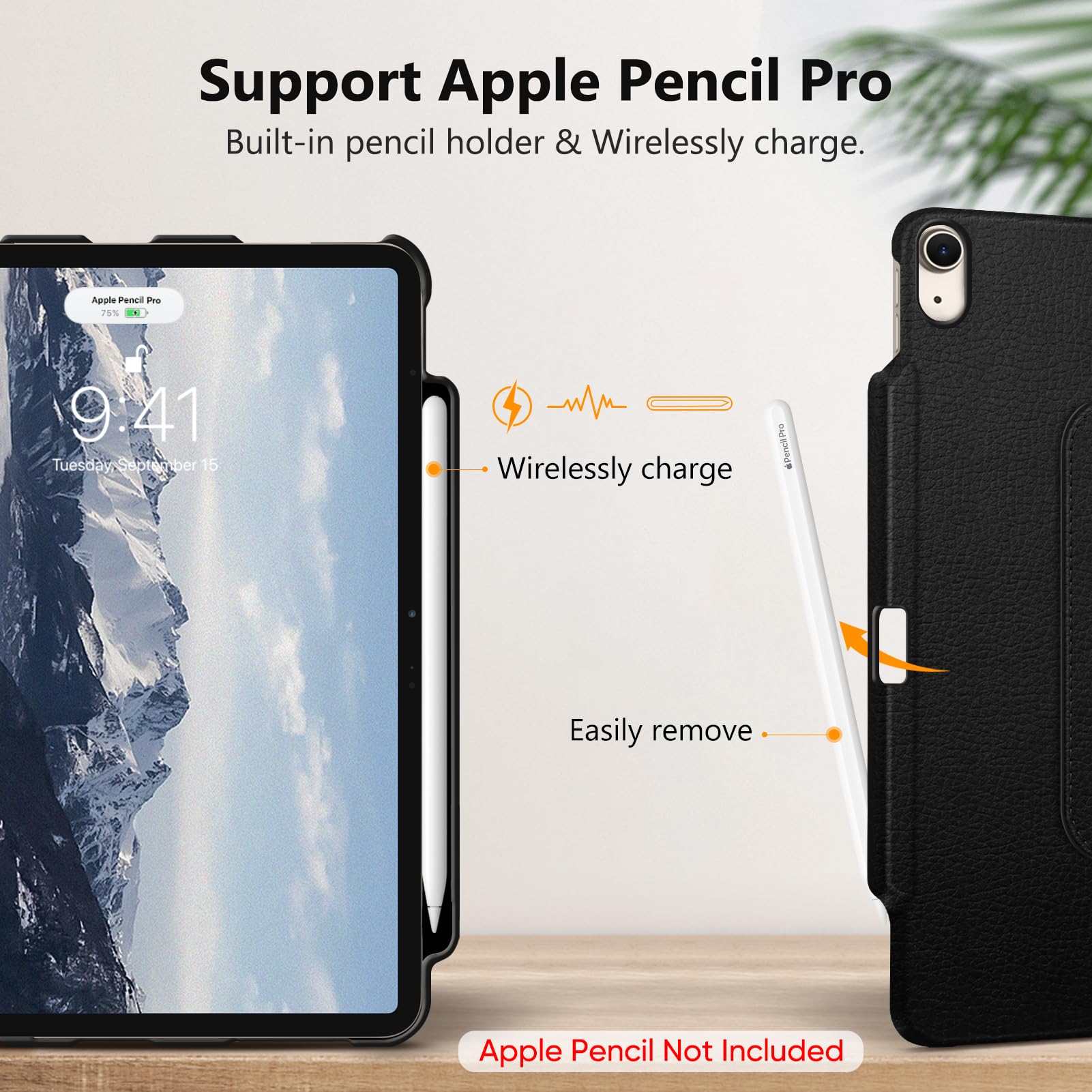 Foto 7 pulgar | Funda Giratoria Fintie Para Ipad Air De 13 Pulgadas (m3) 2025, (m2) 20 - Venta Internacional.