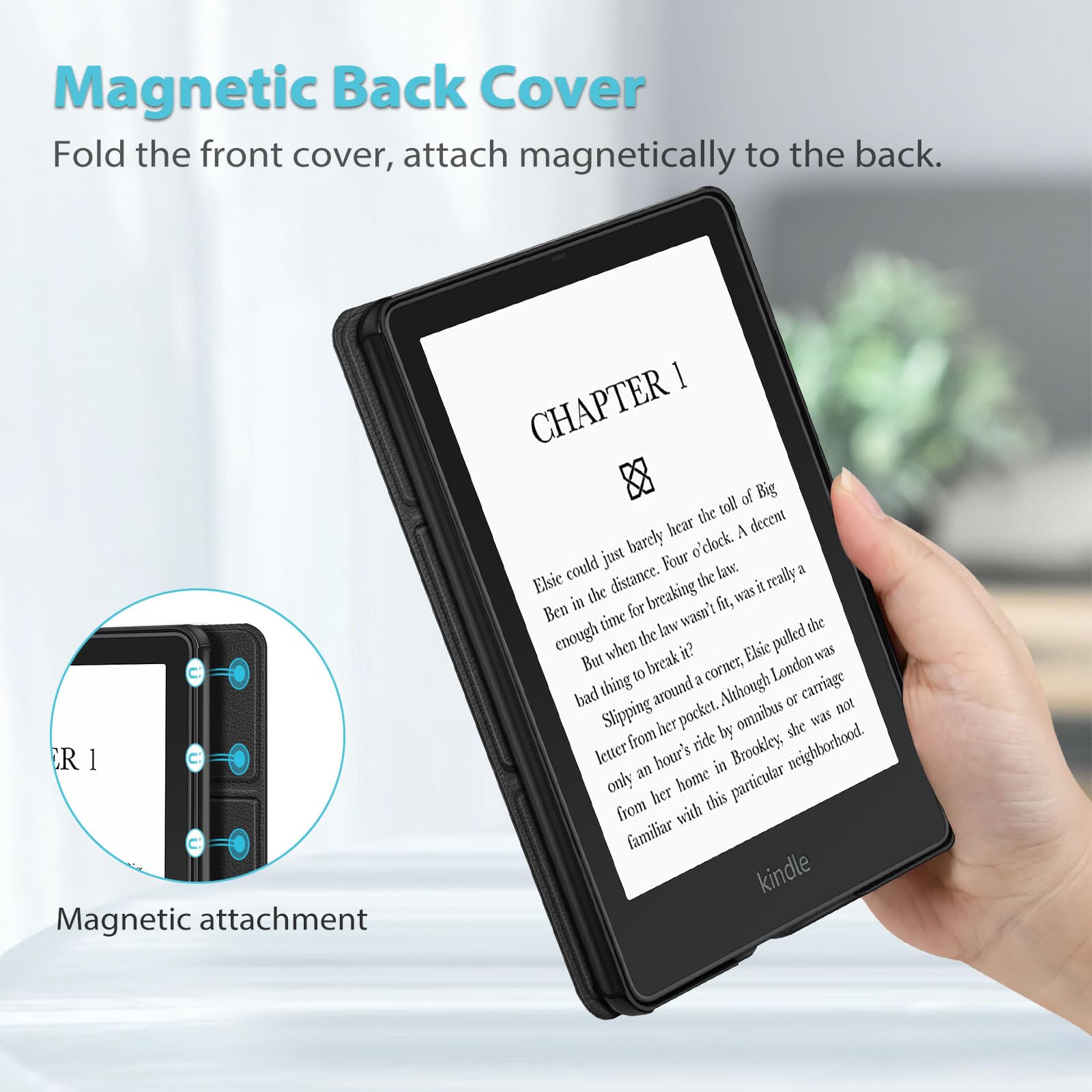 Foto 4 | Funda Fintie Trifold Para Kindle Paperwhite De 6,8 Pulgadas (11.ª Generación, 2012) - Venta Internacional.