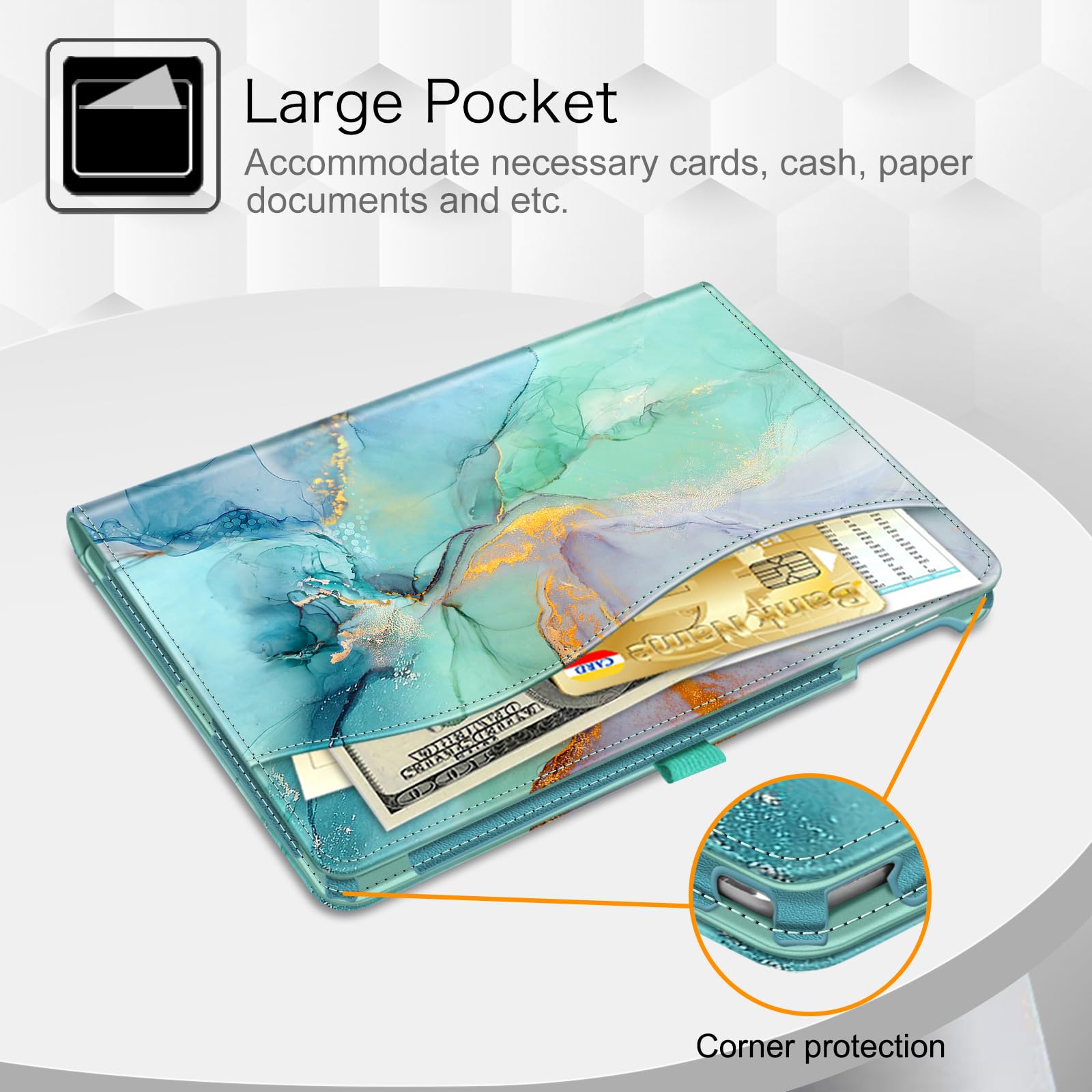 Foto 6 pulgar | Funda Fintie Para Ipad De 6.ª Y 5.ª Generación, Ipad Air 2/air 1 De 9,7 Pulgadas - Venta Internacional.