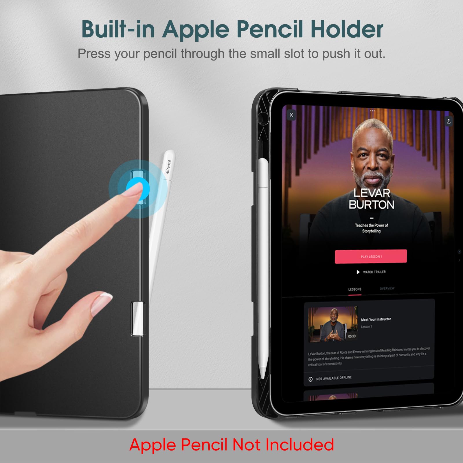 Foto 5 pulgar | Funda Fintie Para Ipad 11.ª Generación 11'' Y Ipad 10.9'' Décima Generación - Venta Internacional.