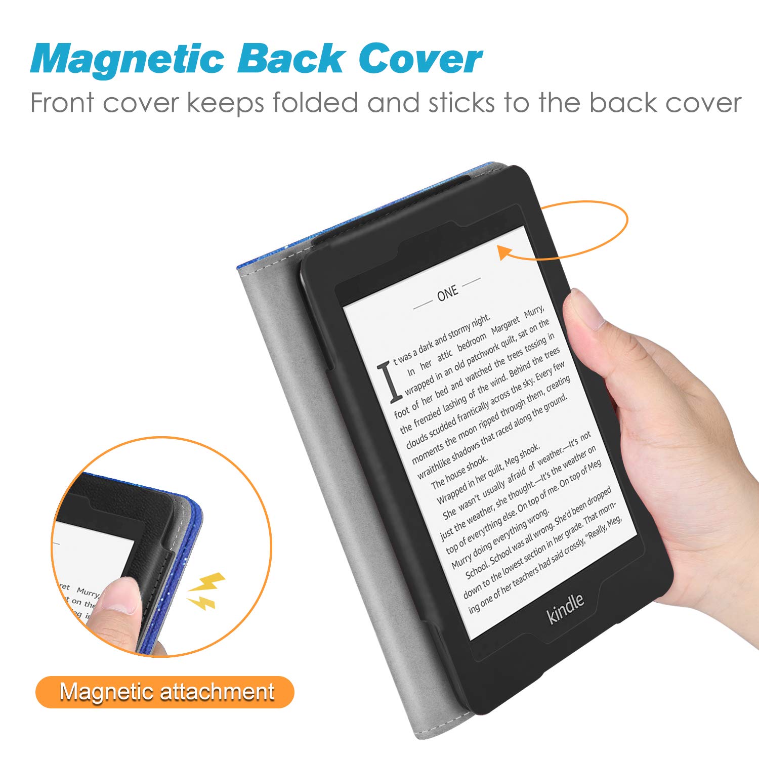 Foto 6 pulgar | Funda Con Soporte Fintie Para Kindle Paperwhite 6 10.ª Generación 2018 - Venta Internacional.