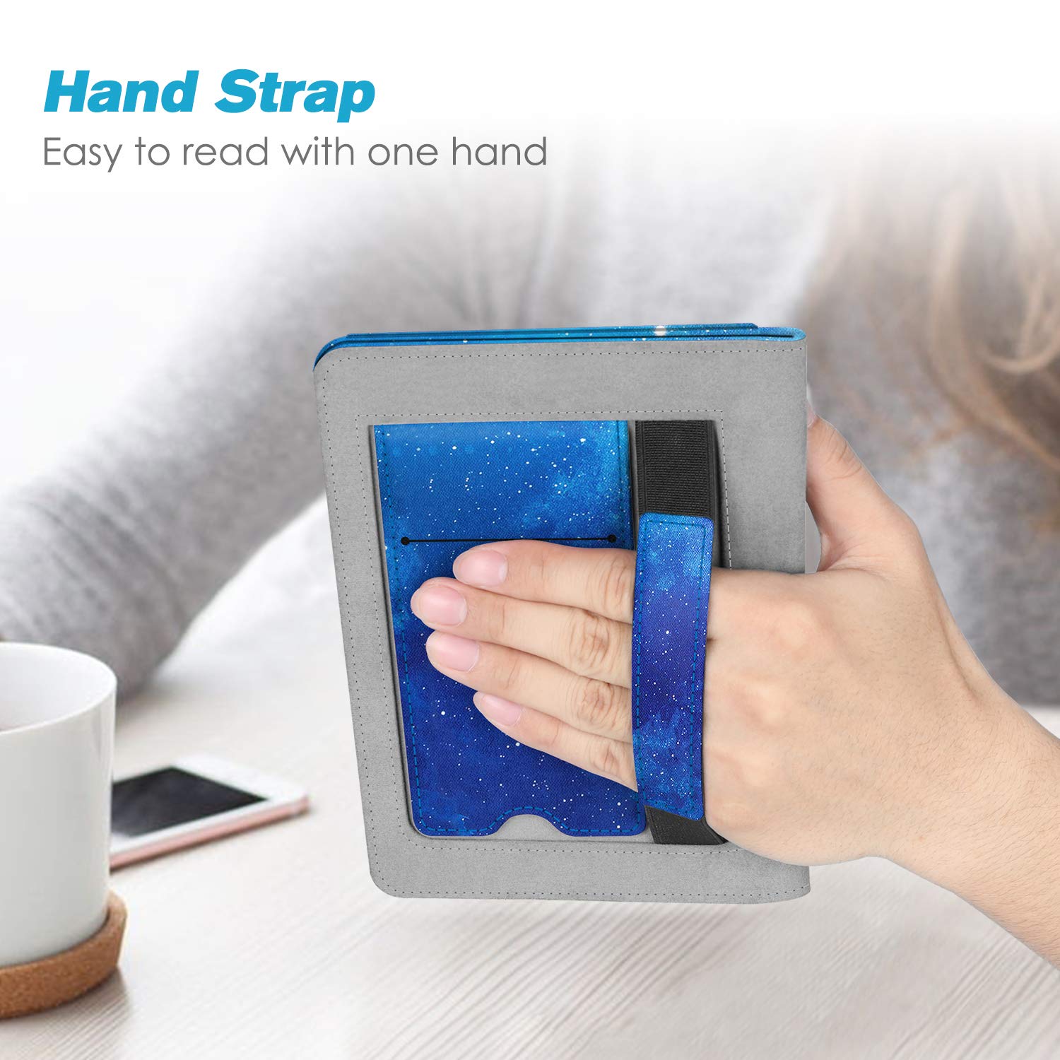 Foto 7 pulgar | Funda Con Soporte Fintie Para Kindle Paperwhite 6 10.ª Generación 2018 - Venta Internacional.