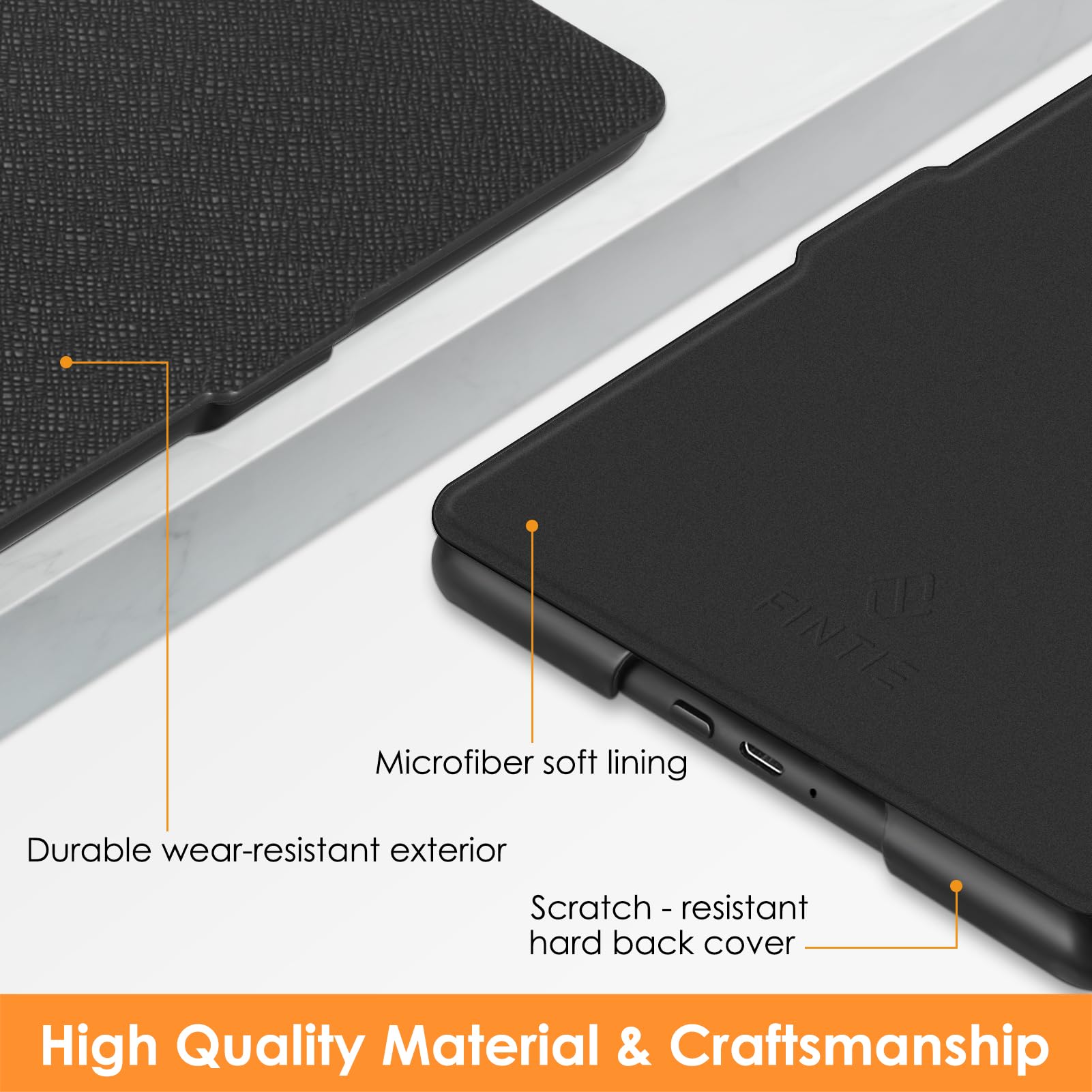 Foto 3 | Funda Fintie Slimshell Para Kindle Paperwhite De 6,8 Pulgadas (11.ª Generación) - Venta Internacional.