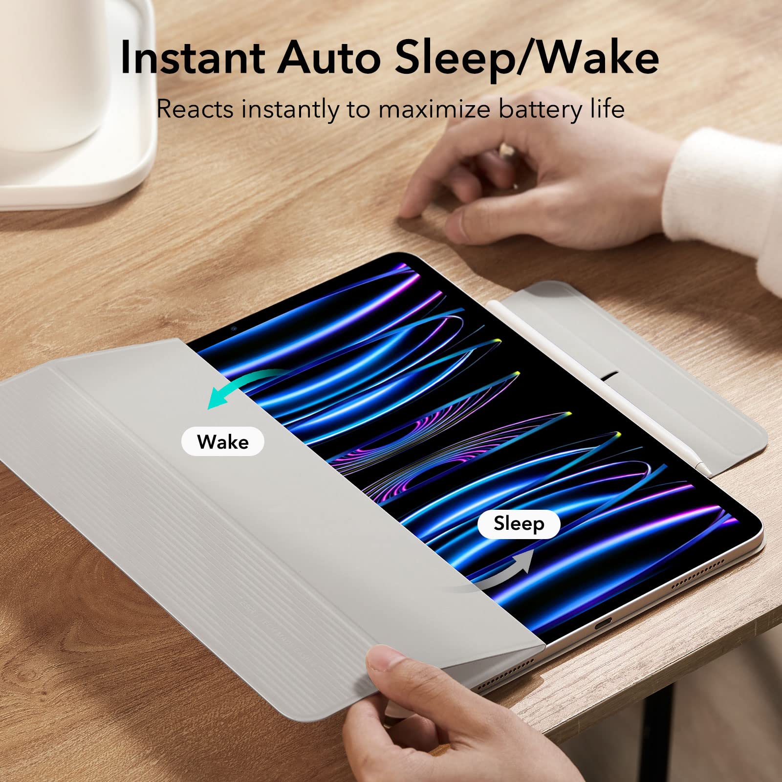 Foto 8 pulgar | Funda Esr Rebound Magnetic Compatible Con Ipad Pro De 11 Pulgadas - Venta Internacional.