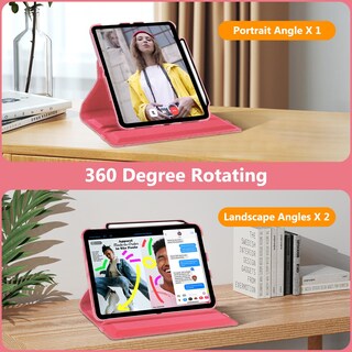 Foto 4 | Funda Giratoria Fintie Para Ipad 11.ª Generación De 11 Pulgadas Y 10.ª Generación De 10.9 Pulgadas - Venta Internac