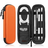 Funda De Piel Sintética Para Apple Pencil Pro Fintie, Color Naranja - Venta Internacional.