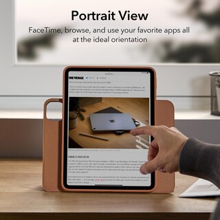 Foto 6 | Funda Esr Para Ipad Pro 12.9 (6.ª Y 5.ª Gen., 2022/2021), Color Marrón - Venta Internacional.