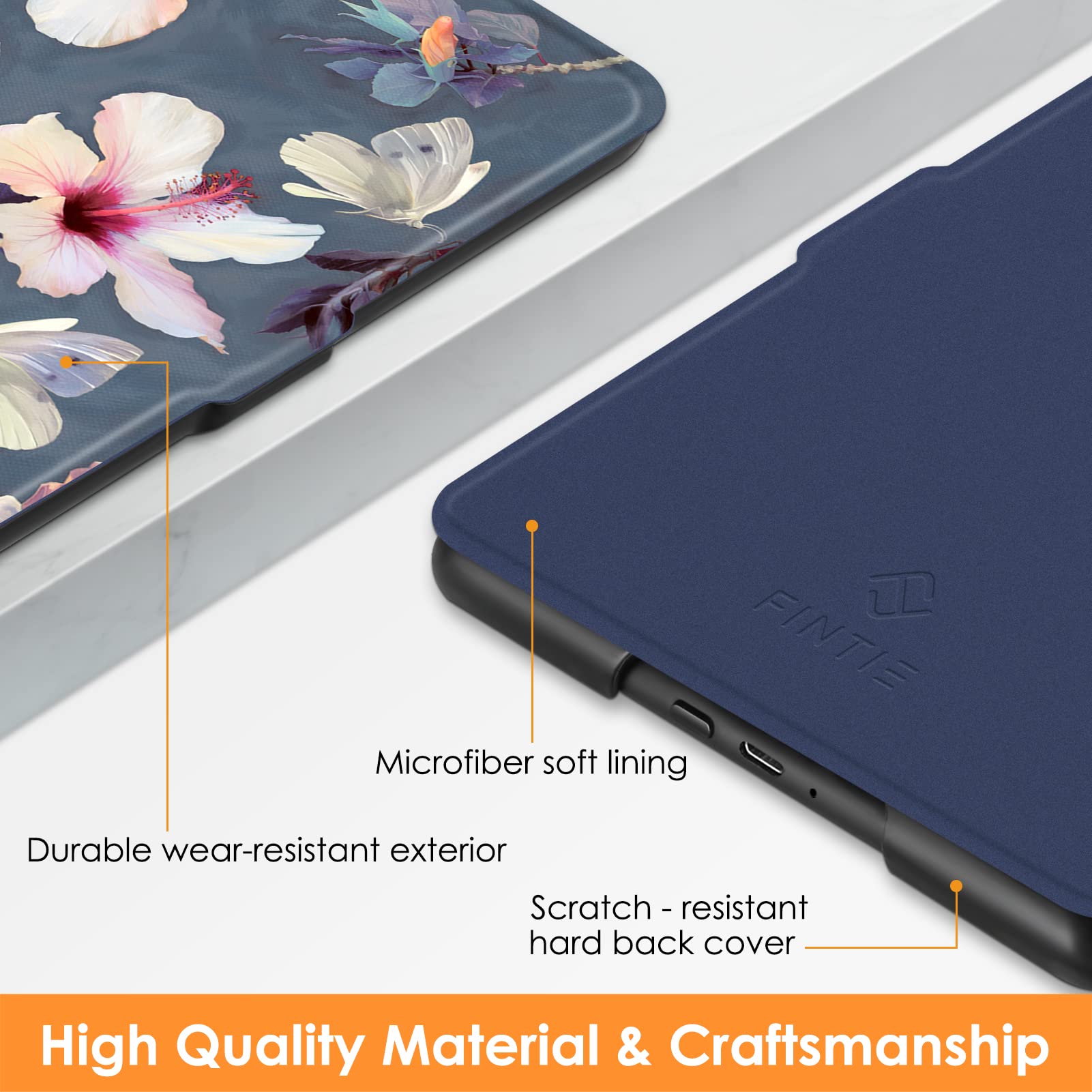 Foto 3 | Funda Fintie Slimshell Para Kindle Paperwhite De 6,8 Pulgadas (11.ª Generación) - Venta Internacional.