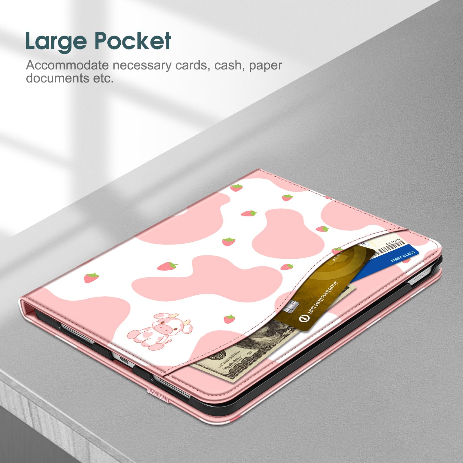 Foto 5 | Funda Fintie Para Ipad 11.ª Generación De 11 Pulgadas Y 10.ª Generación De 10,9 Pulgadas Con Lápiz - Venta Interna