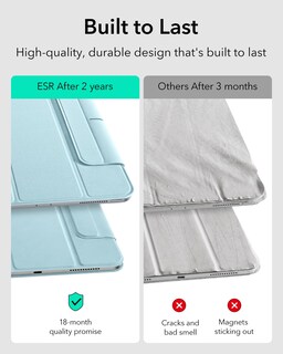 Foto 5 | Funda Esr Para Ipad Air M3/m2 De 11 Pulgadas (2025/2024), Color Azul Claro - Venta Internacional.
