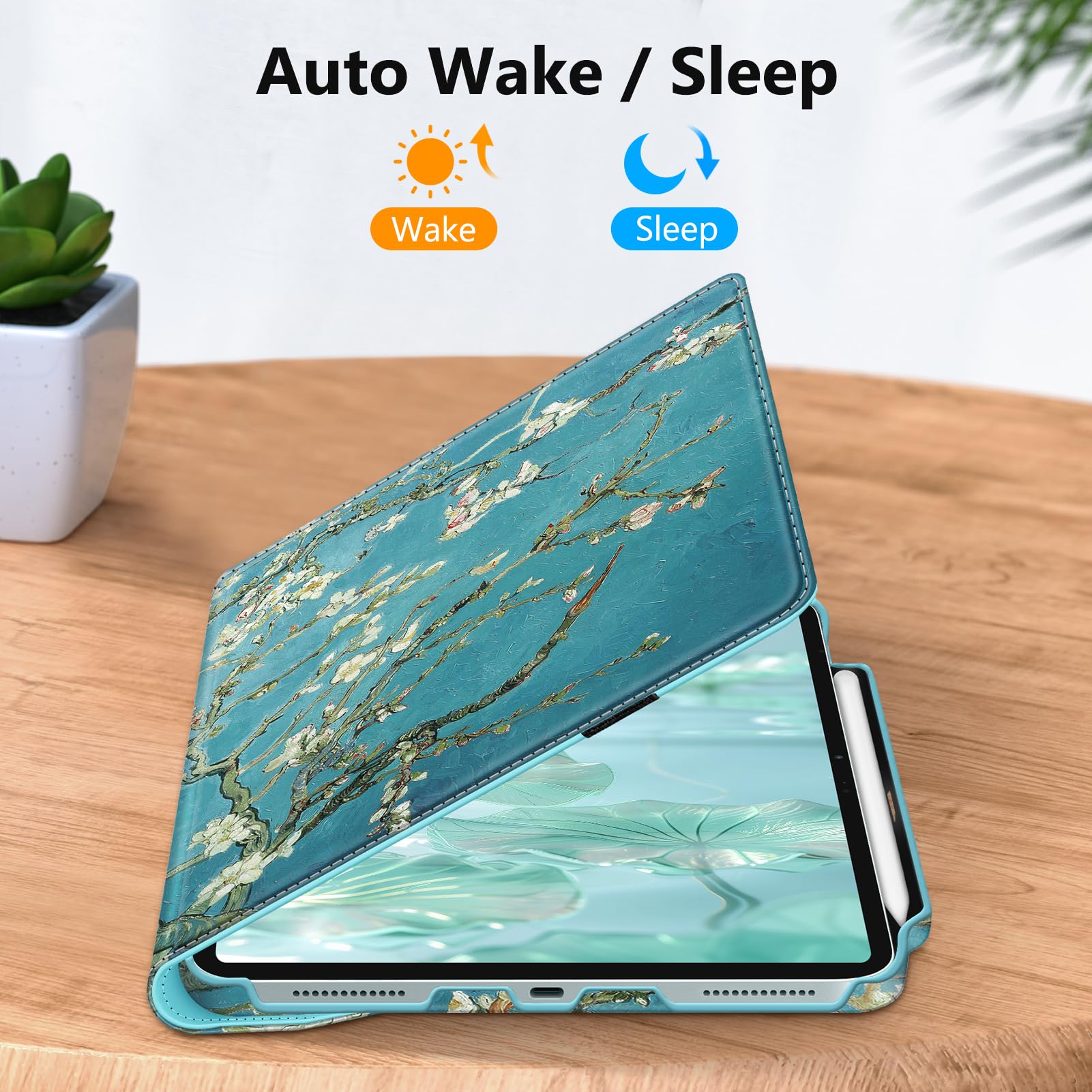 Foto 8 pulgar | Funda Giratoria Fintie Para Ipad Air De 13 Pulgadas (m3) 2025, (m2) 2024 - Venta Internacional.