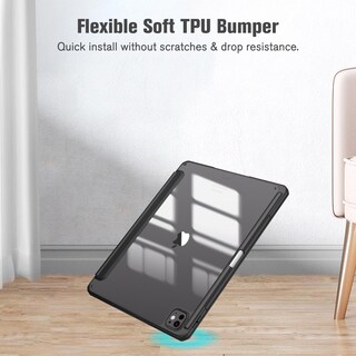 Foto 6 | Funda Fintie Hybrid Slim Para Ipad Pro 13 Pulgadas (m4) 2024 Negra - Venta Internacional.