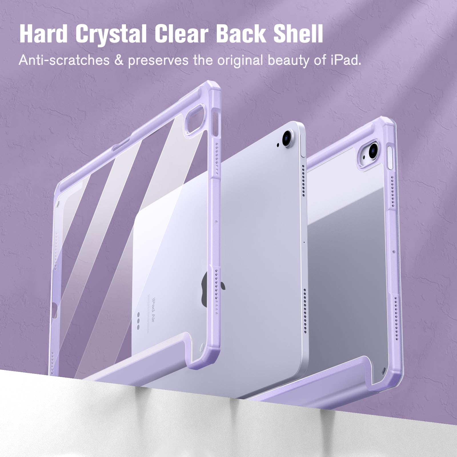 Foto 5 | Funda Fintie Hybrid Slim Para Ipad Air De 11 Pulgadas M3 (2025) /m2  - Venta Internacional.
