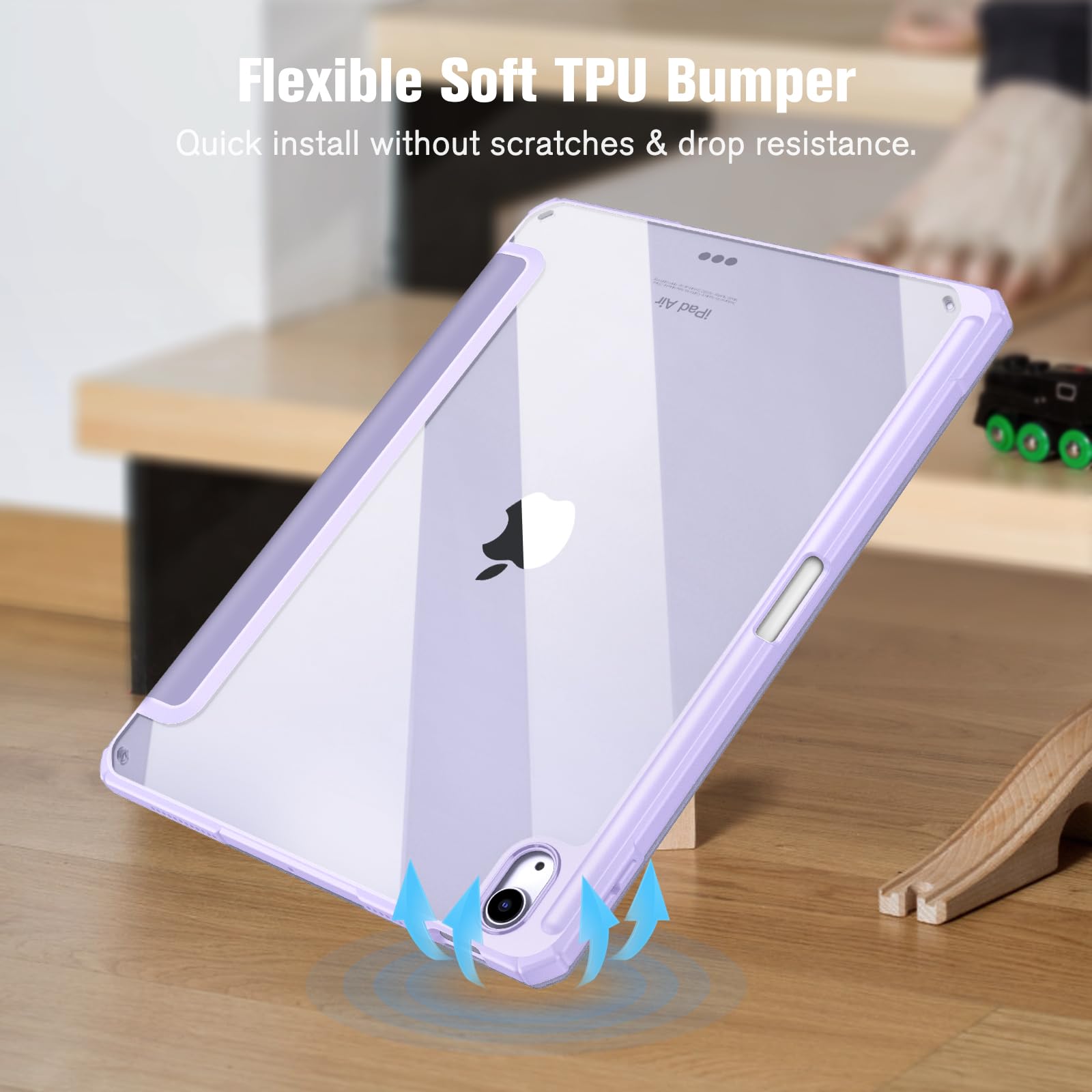 Foto 6 | Funda Fintie Hybrid Slim Para Ipad Air De 11 Pulgadas M3 (2025) /m2  - Venta Internacional.