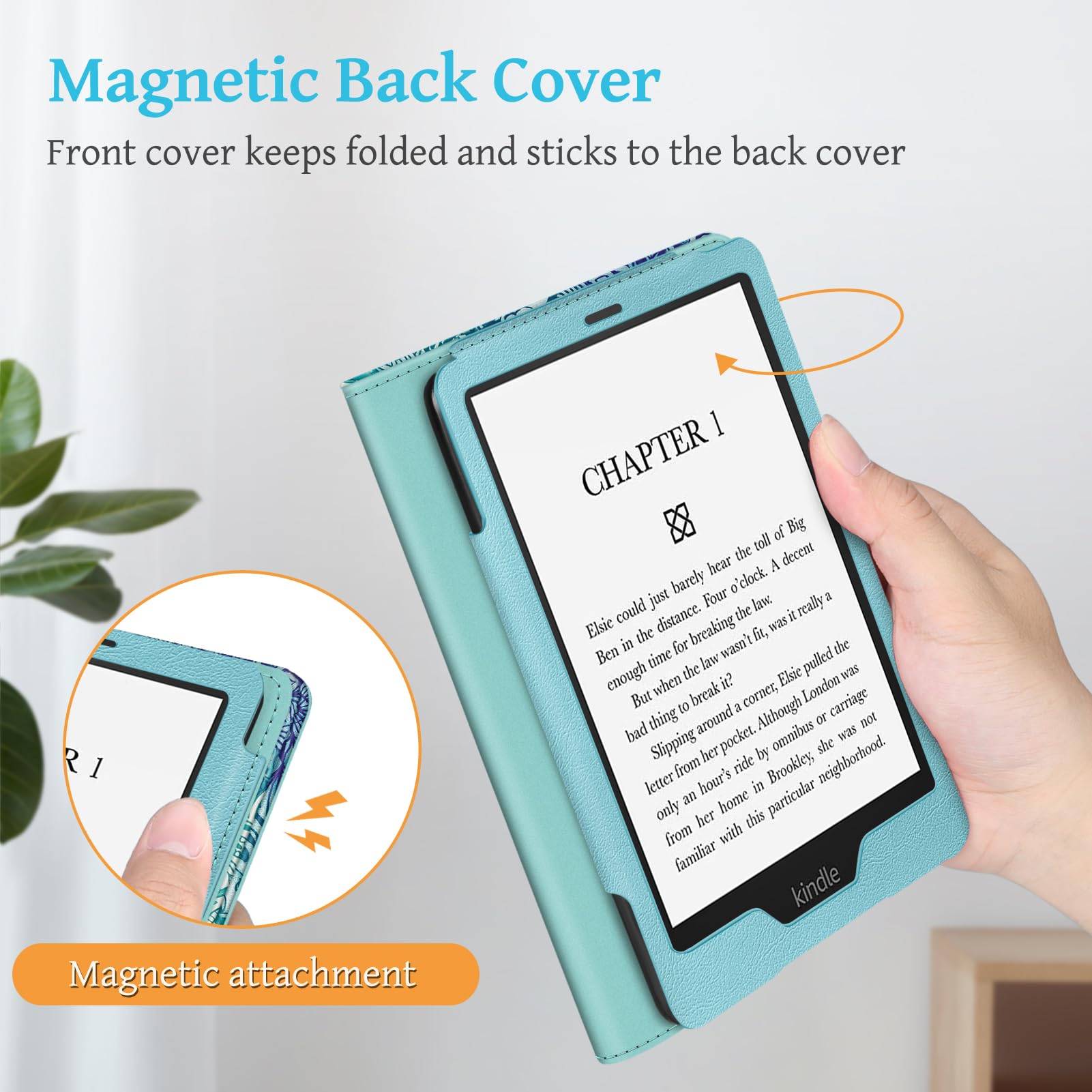 Foto 7 pulgar | Funda Fintie Con Soporte Para Kindle Paperwhite 6.8 11.ª Generación 2021 - Venta Internacional.