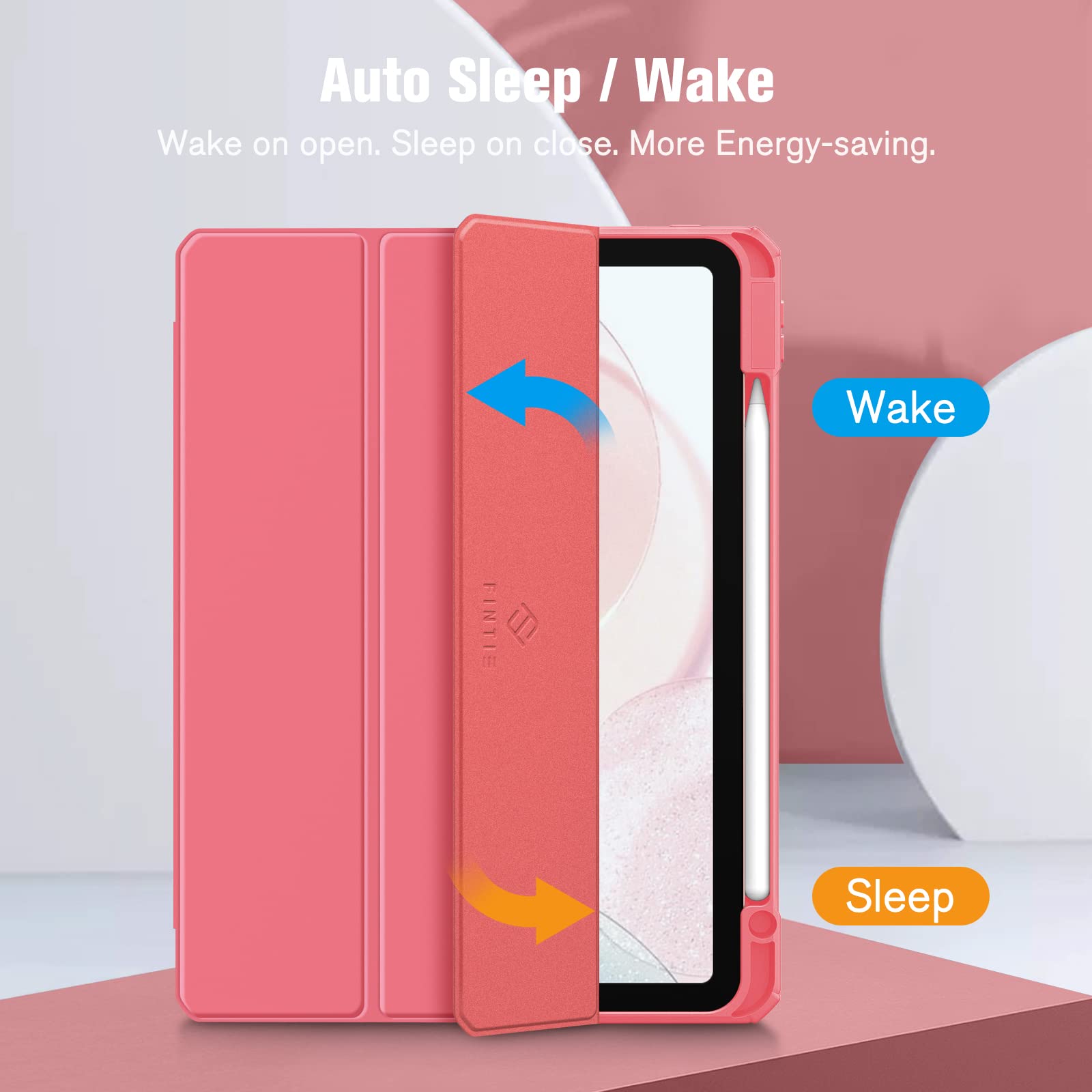 Foto 4 pulgar | Funda Fintie Hybrid Slim Para Ipad Air De 11 Pulgadas M3 (2025) /m2  - Venta Internacional.