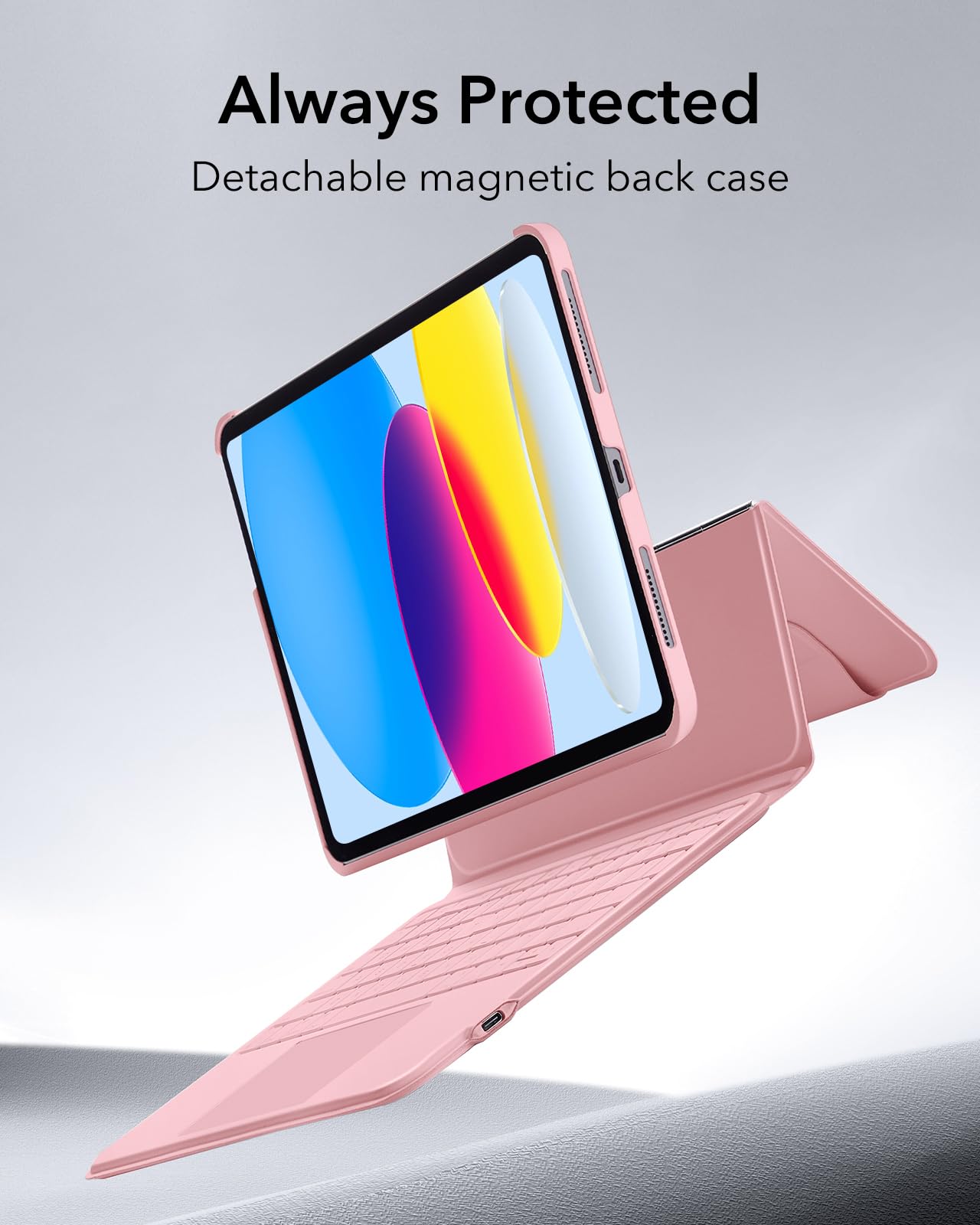 Foto 6 pulgar | Funda De Teclado Compatible Con Esr Ascend Con Ipad De 11.ª Y 10.ª Generación - Venta Internacional.