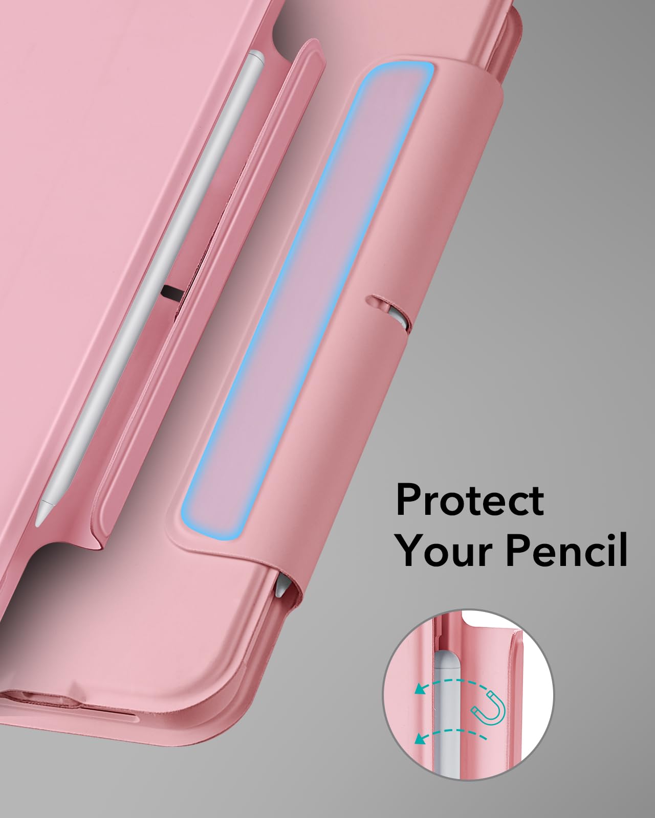 Foto 6 | Funda De Teclado Compatible Con Esr Ascend Con Ipad De 11.ª Y 10.ª Generación - Venta Internacional.