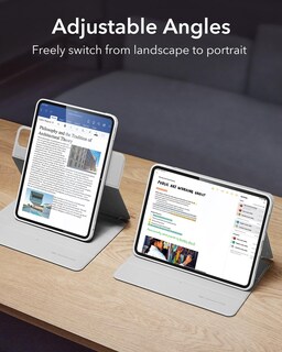 Foto 5 | Funda Esr Para Ipad Pro M4 De 13 Pulgadas (2024) Con Soporte Para Lápices, Color Blanco - Venta Internacional.