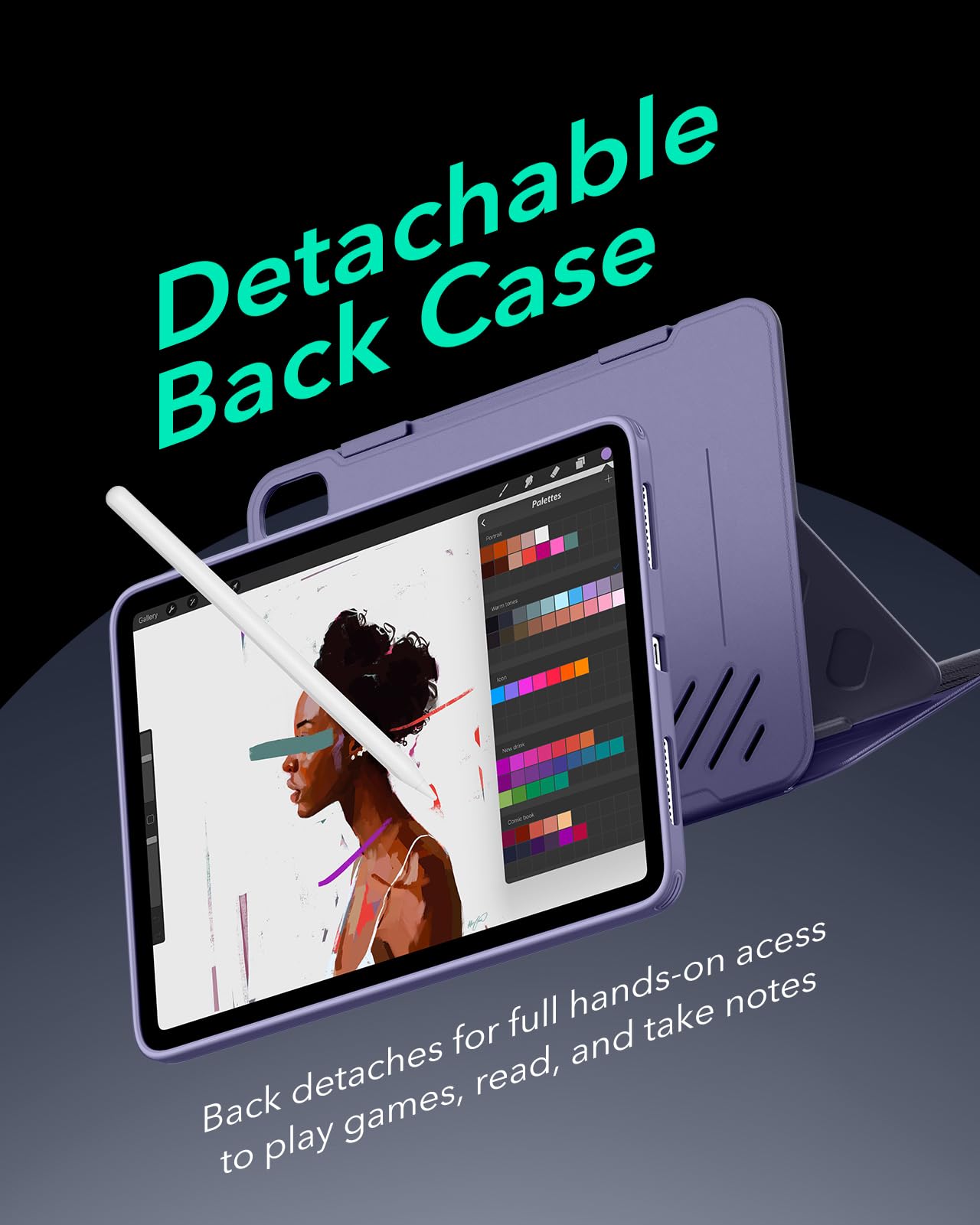 Foto 7 | Funda Para Ipad Air 13 Esr Shift Series Con Soporte Y Funda Magnética - Venta Internacional.