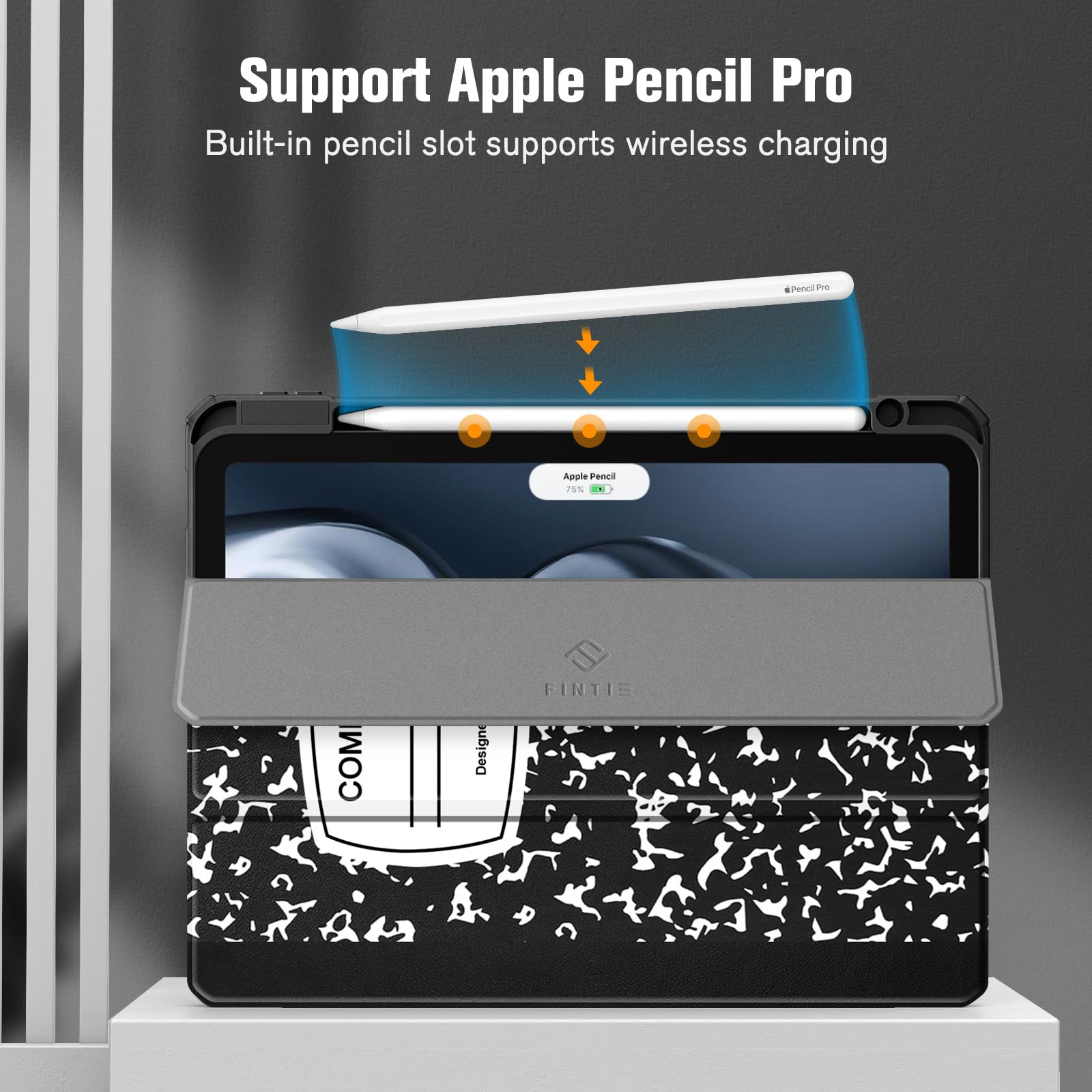 Foto 7 pulgar | Funda Fintie Hybrid Slim Para Ipad Air De 11 Pulgadas Con Soporte Para Lápices - Venta Internacional.