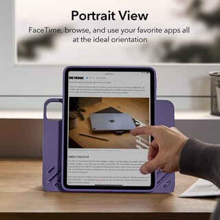 Foto 6 | Funda Esr Para Ipad Pro De 11 Pulgadas (2022/2021/2020/2018) Morada - Venta Internacional.