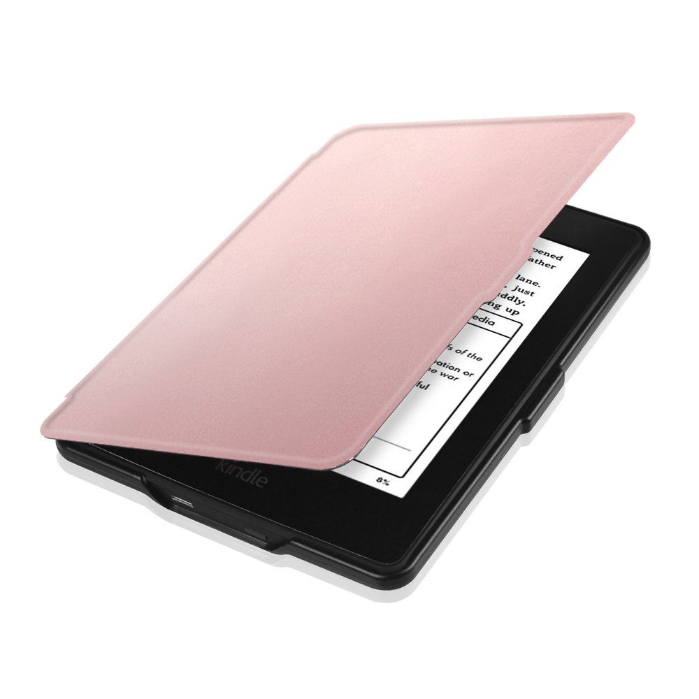 Foto 7 pulgar | Funda Fintie Slimshell Para Kindle Paperwhite 2012-2017, Color Oro Rosa - Venta Internacional.