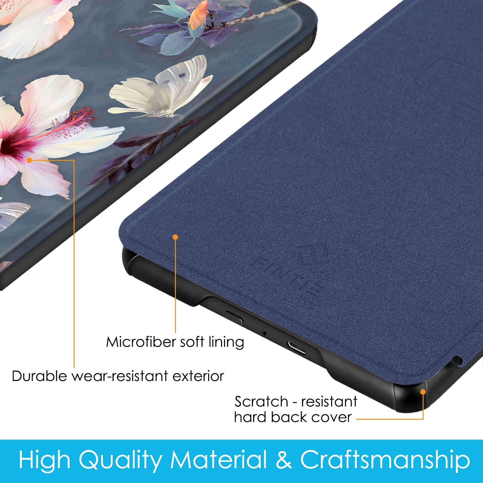 Foto 4 pulgar | Funda Fintie Slimshell Para Kindle Paperwhite 10ª Generación 2018 - Venta Internacional.